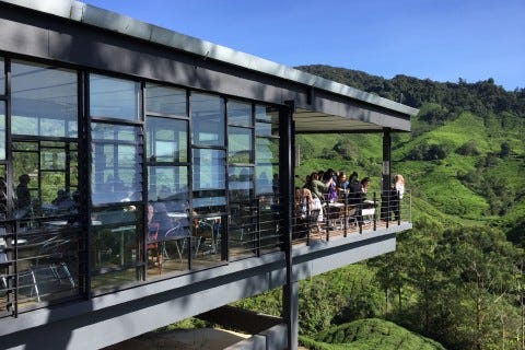Fancy a cuppa with a view? Photo: Stuart McDonald Fancy a cuppa with a view? Photo: Stuart McDonald