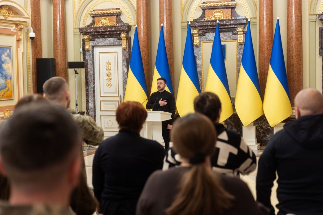 Official Ukrainian Government photo of Volodymyr Zelenskyy (www.president.gov.ua).