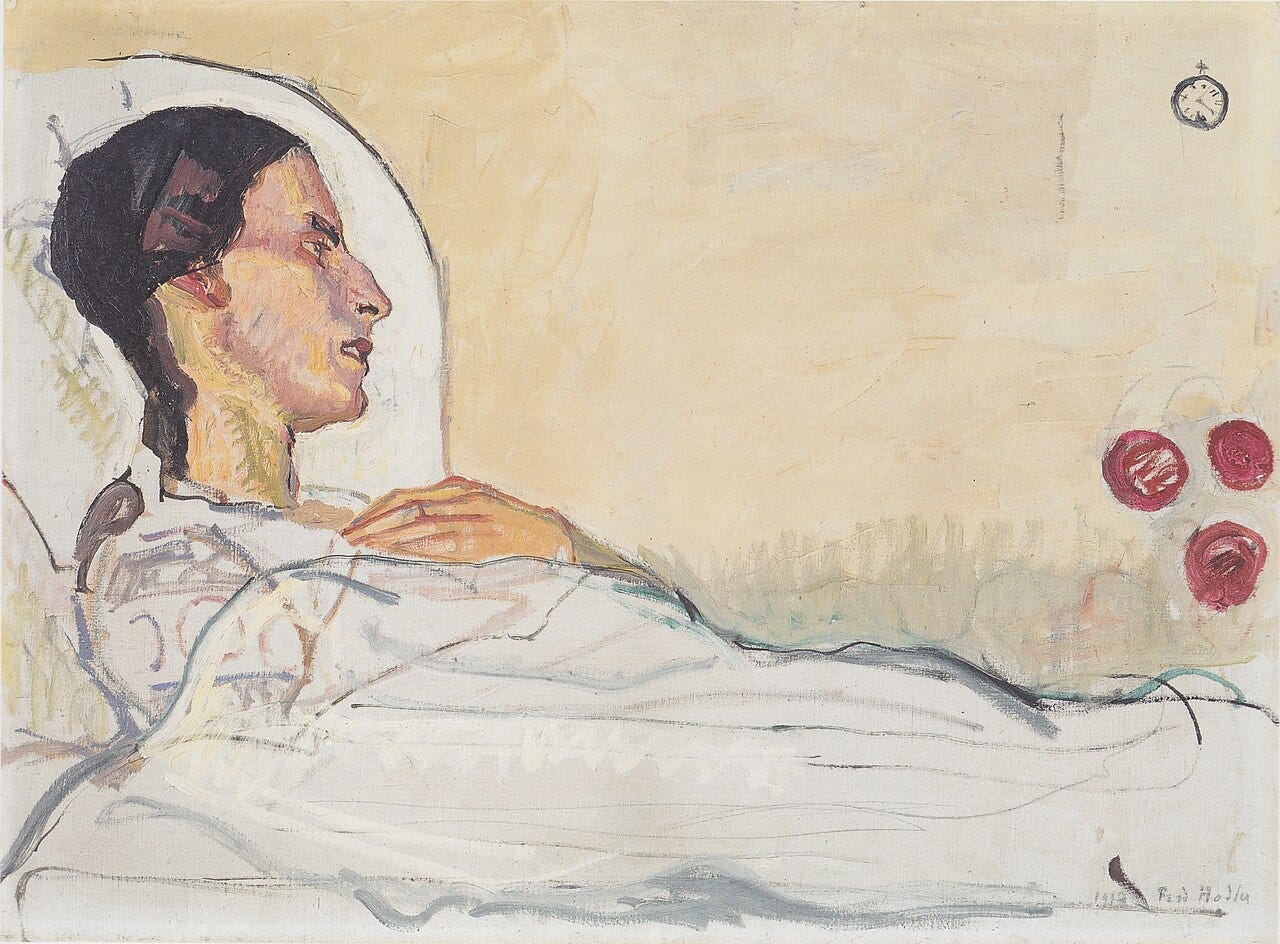 Portrait of Valentine Gode Darel by Hodler Portrait of Valentine Gode Darel by Hodler