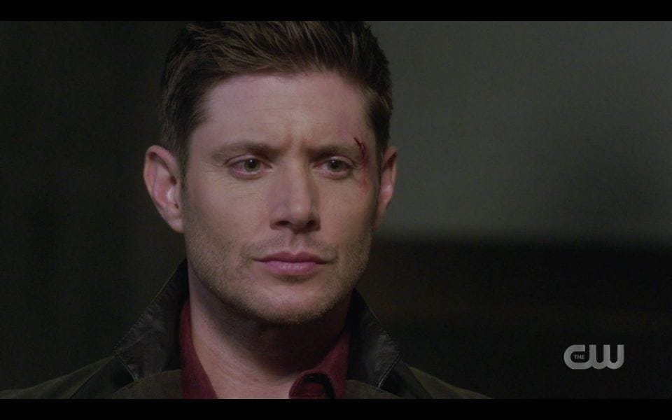 Dean dealing with being so violent in Last Call Supernatural Dean dealing with being so violent in Last Call Supernatural