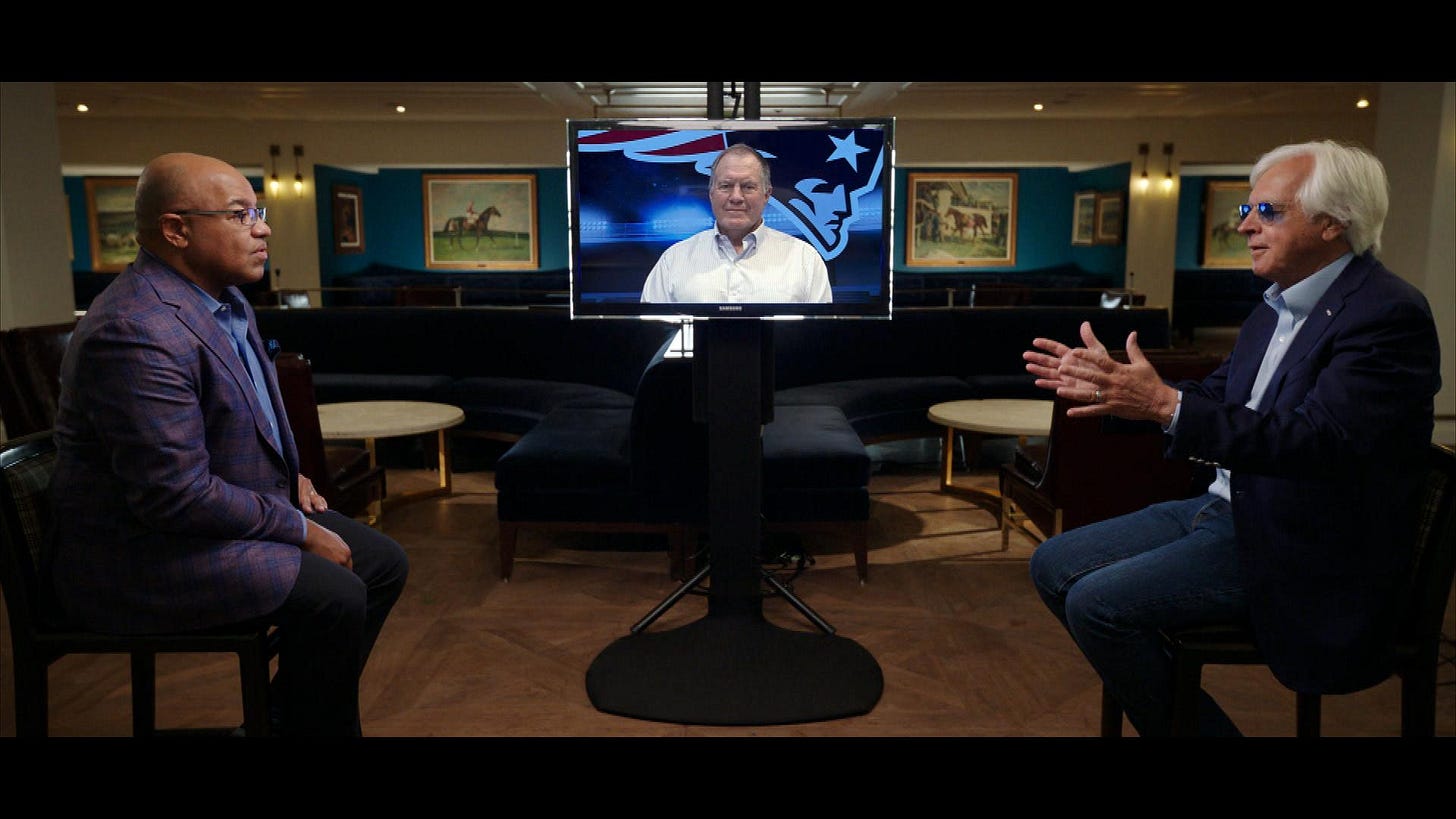 Trainer Bob Baffert, Pats' Bill Belichick united by love for their sports |  NBC Sports