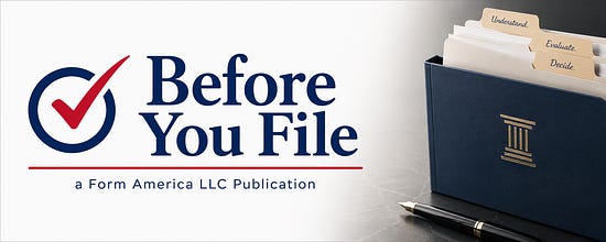 Before You File