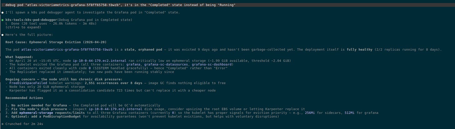Claude Code: building a Kubernetes debugging AI Agent for VictoriaMetrics Claude Code: building a Kubernetes debugging AI Agent for VictoriaMetrics