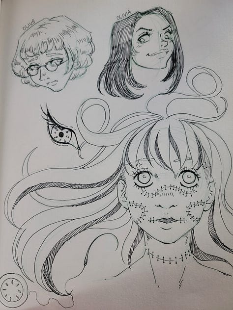 1. Some OC's 2. Fungus 3. My Dog 4. Remina by Juni Ito 4-5. Political Commentary