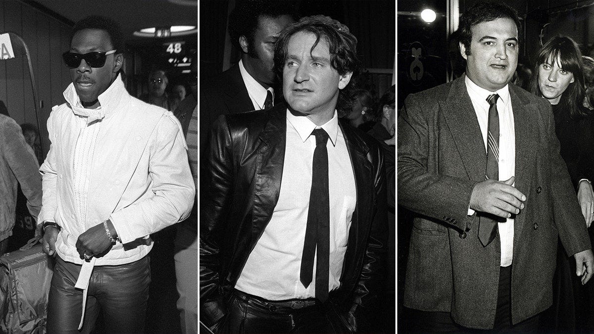 Eddie Murphy turned down drugs with Robin Williams and John Belushi: 'God  was looking over me' | Fox News