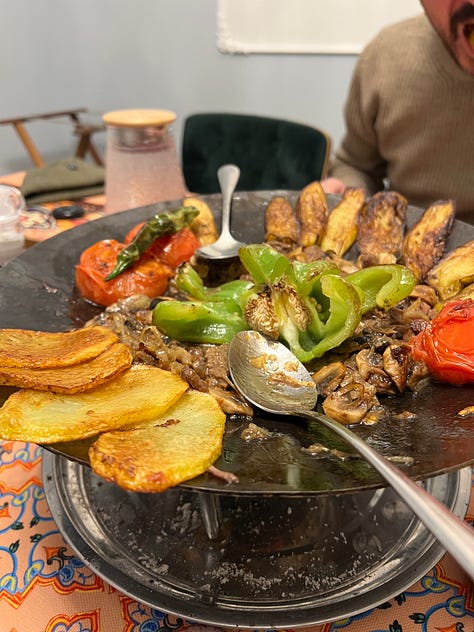 My hotel room in Shusha. 