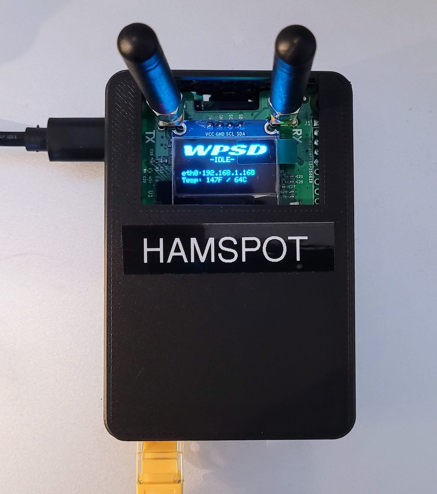 The display gives you what you need