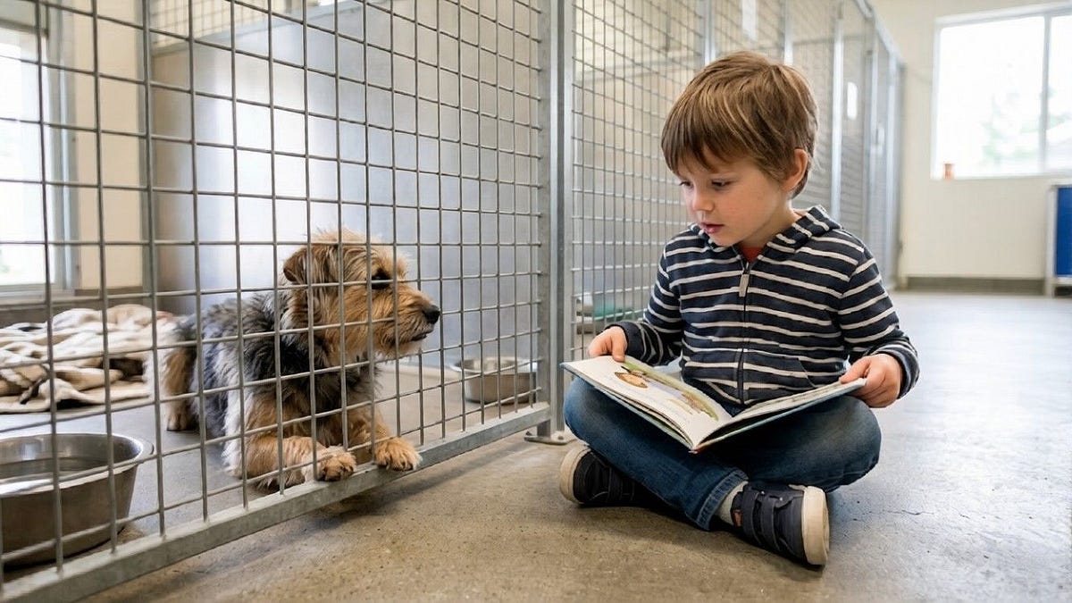 Dogs Reading Extract The Quiet Magic of Reading to a Dog