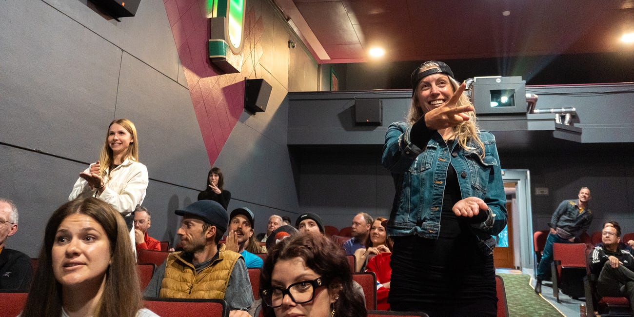 That time we hosted the Trail Running Film Festival at The Orpheum Theatre