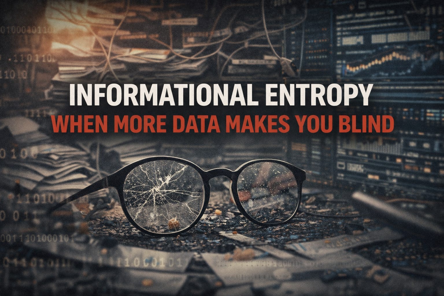 Informational Entropy: When More Data Makes You Blind