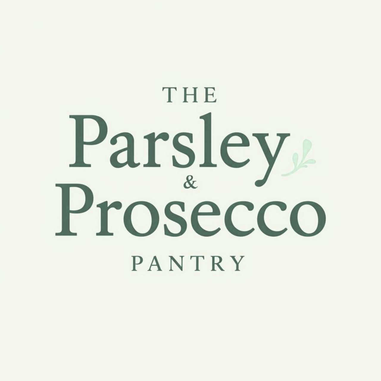 The Parsley & Prosecco Pantry logo