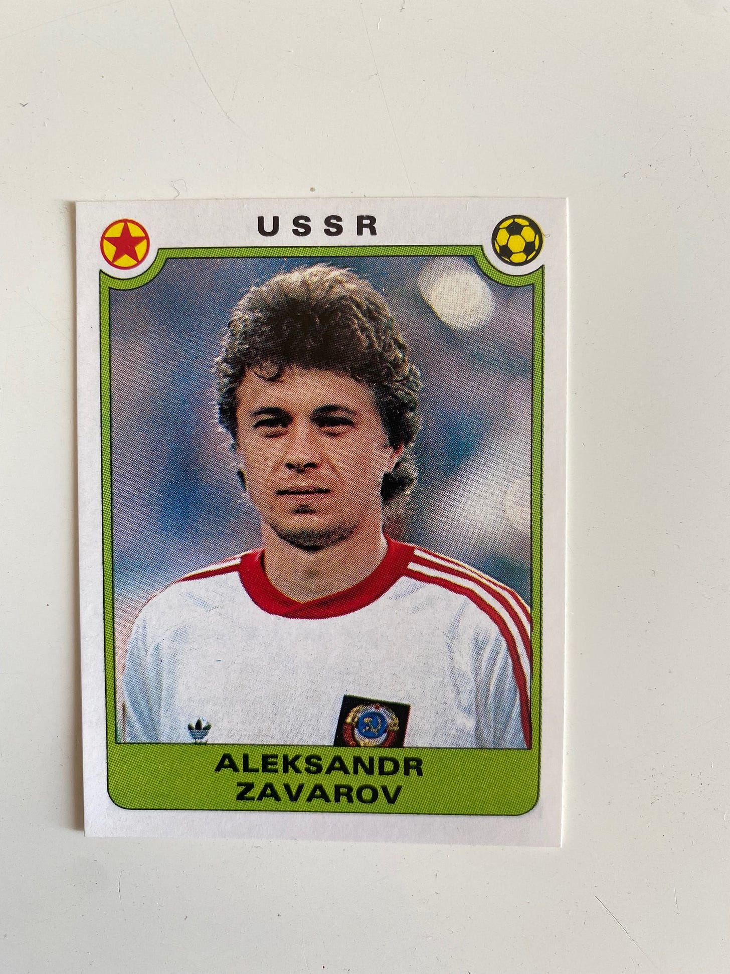 Figurina Zavarov Stars Egypt 1988