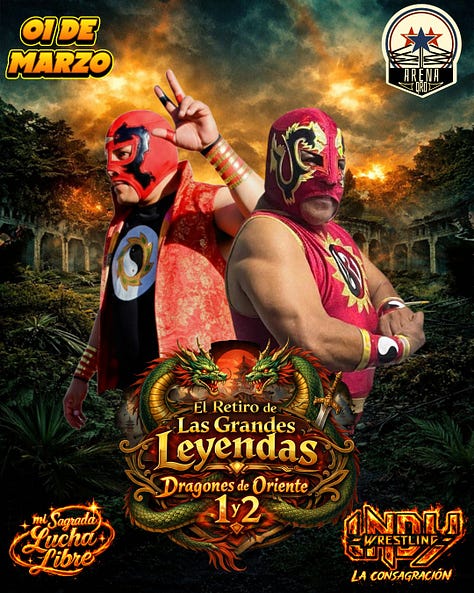 El retiro de las grandes leyendas: Dragones de Oriente 1 y 2