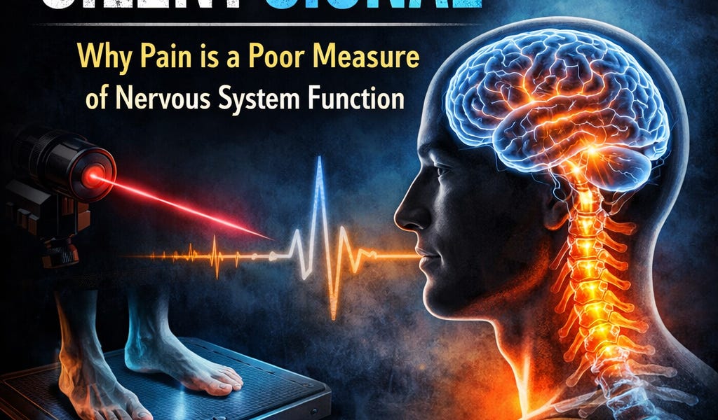 Poor Function The Silent Signal: Why pain is a poor measure of nervous system function