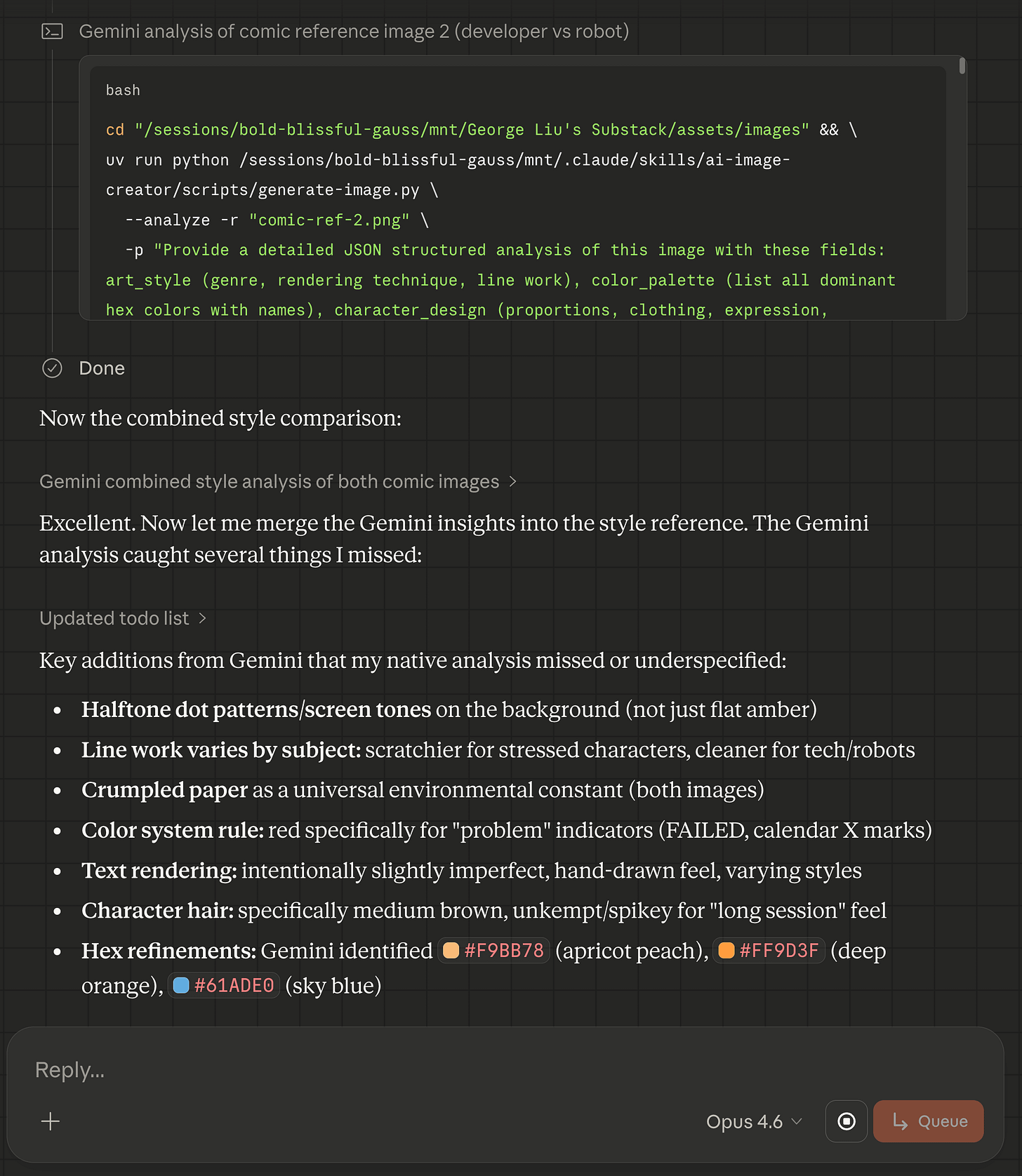 ai-image-creator skill —analyze to deconstruct an image into JSON structured data with Google Nano Banana 2