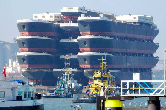 Blue Marlin, the Ship That Ships Shipping Ships