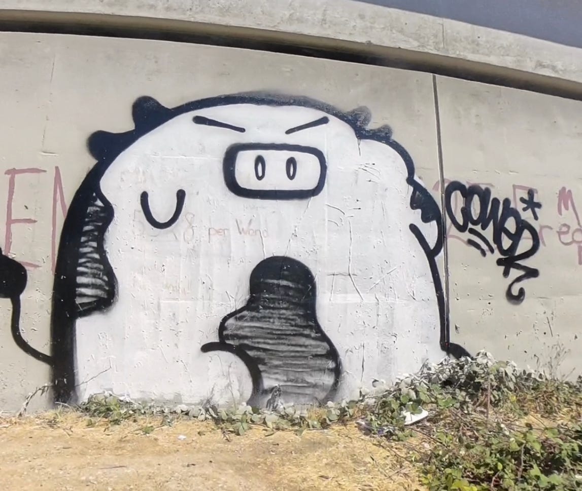 Graffiti on Easy Mode - by Vince Vert - Krime Zine