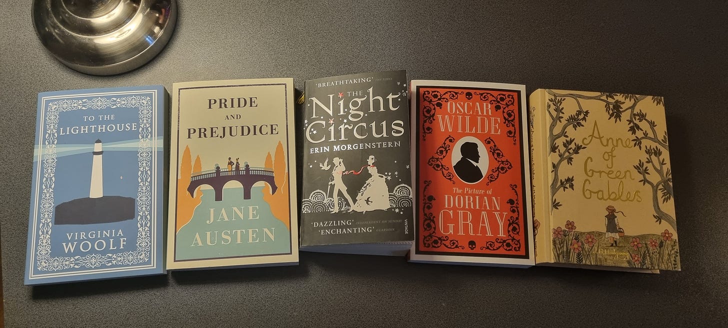 Books I wish to read