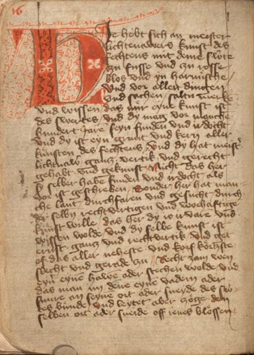 Pol Hausbuch (MS 3227ª) ~ Wiktenauer, the world's largest library of HEMA  books and manuscripts ~ Insquequo omnes gratuiti fiant