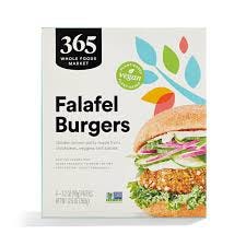 Frozen Falafel Burgers ...
