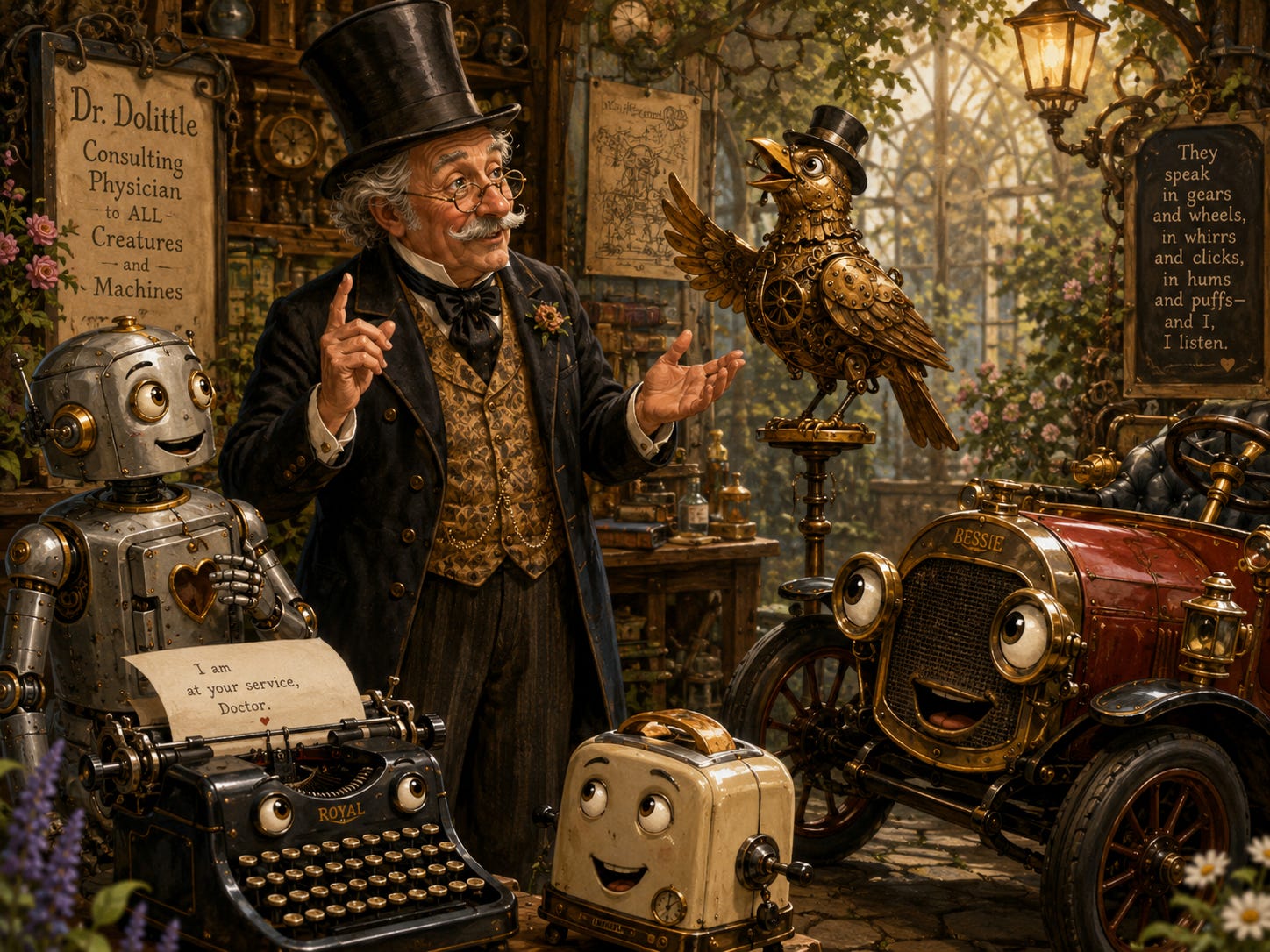 If we could talk to the Machines