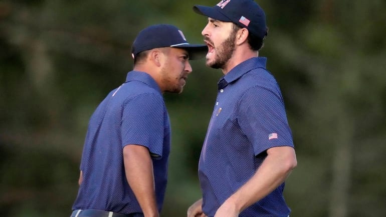 Xander Schauffele and Patrick Cantlay forming a cornerstone for American  team golf - Newsday