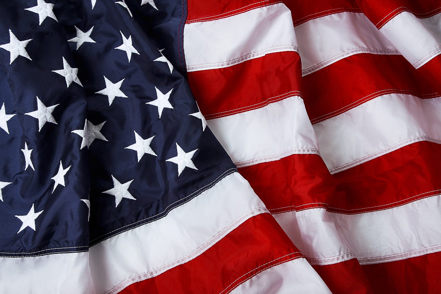 American Made Nylon American Flag, 6' x 10' - Nylon
