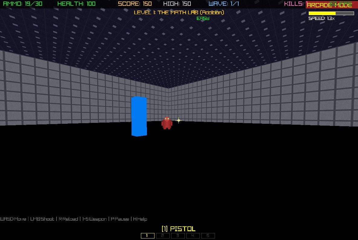 DOOMATH: When DOOM Meets Arithmetic – A Math FPS Built in C with Raylib DOOMATH: When DOOM Meets Arithmetic – A Math FPS Built in C with Raylib