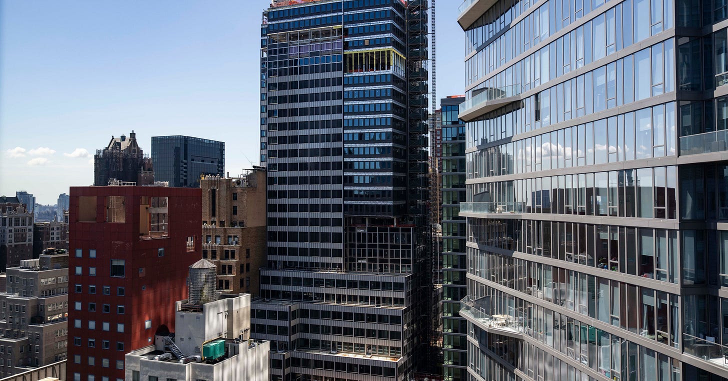 New York construction scare highlights the challenges of converting offices  into housing