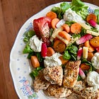 Anti-Inflammatory Chicken Salad with Creamy Ricotta & Herb Dressing