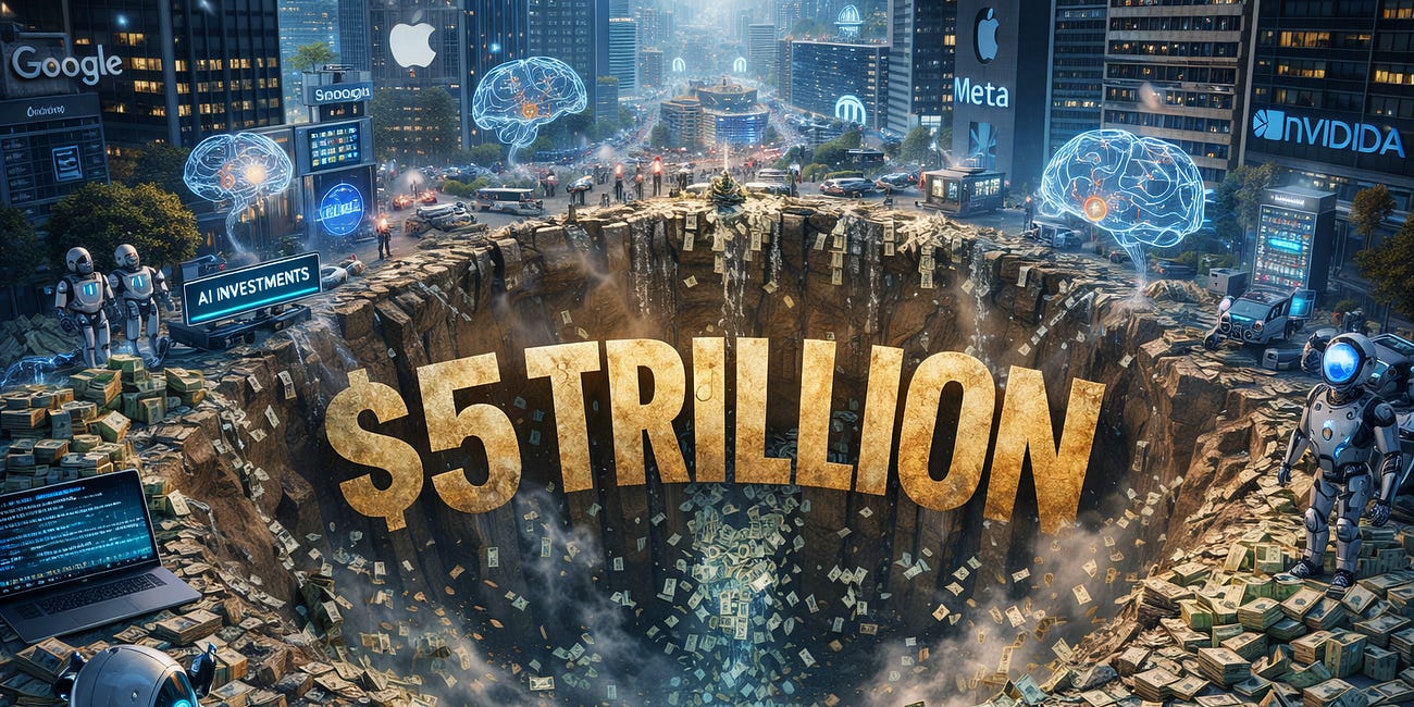 Big Tech's $5 Trillion AI Sinkhole?