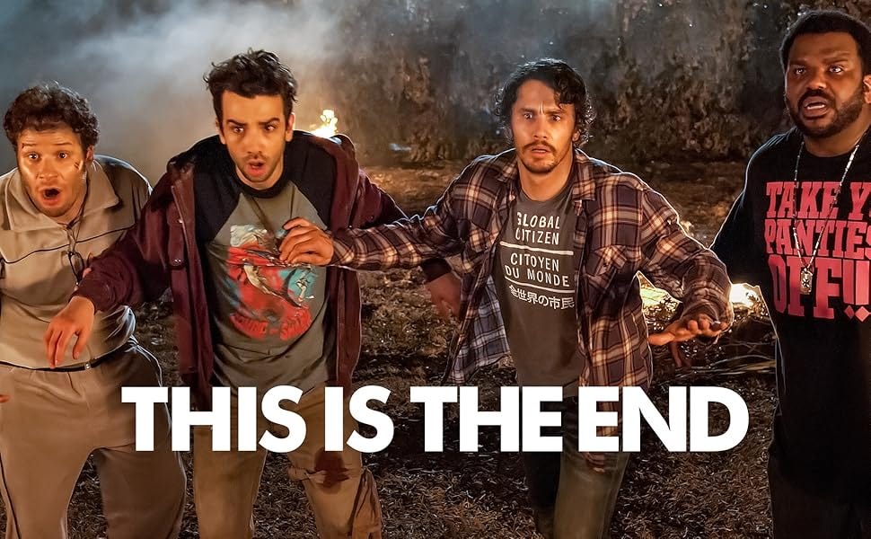 Amazon.com: This Is the End : James Franco, Jonah Hill, Seth Rogen, Jay  Baruchel, Danny McBride, Craig Robinson, Michael Cera, Emma Watson, Mindy  Kaling, David Krumholtz, Christopher Mintz-Plasse, Rihanna, Martin Starr,  Evan