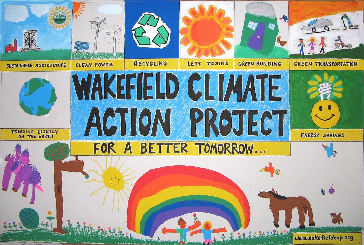 logo of Wakefield Climate Action Project logo of Wakefield Climate Action Project