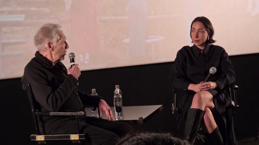 Visionary David Cronenberg moderates a Q&A for BLUE HERON in Toronto. The Sophy  Romvari Drama is nominated for seven Canadian Screen Awards.  https://t.co/vJzheNx08e