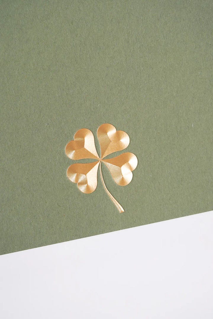 3D embossed notecards