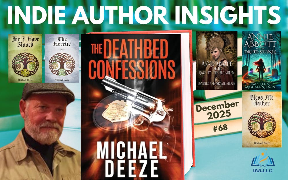 Indie Author Insights December 2025 Featuring Mike Nelson
