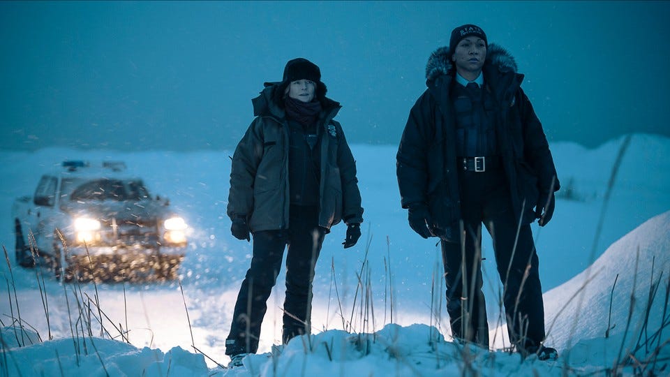 Jodie Foster and Kali Reis in “True Detective: Night Country”