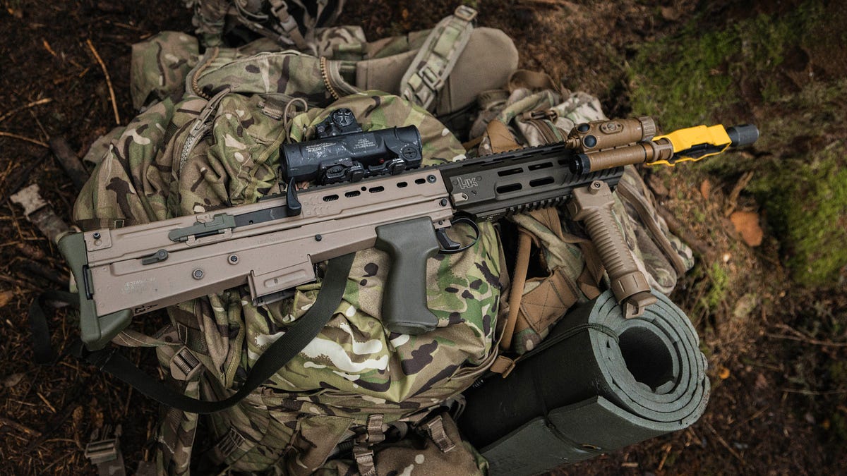 UK Government moves to replace SA80 rifle after decades of reliability ...