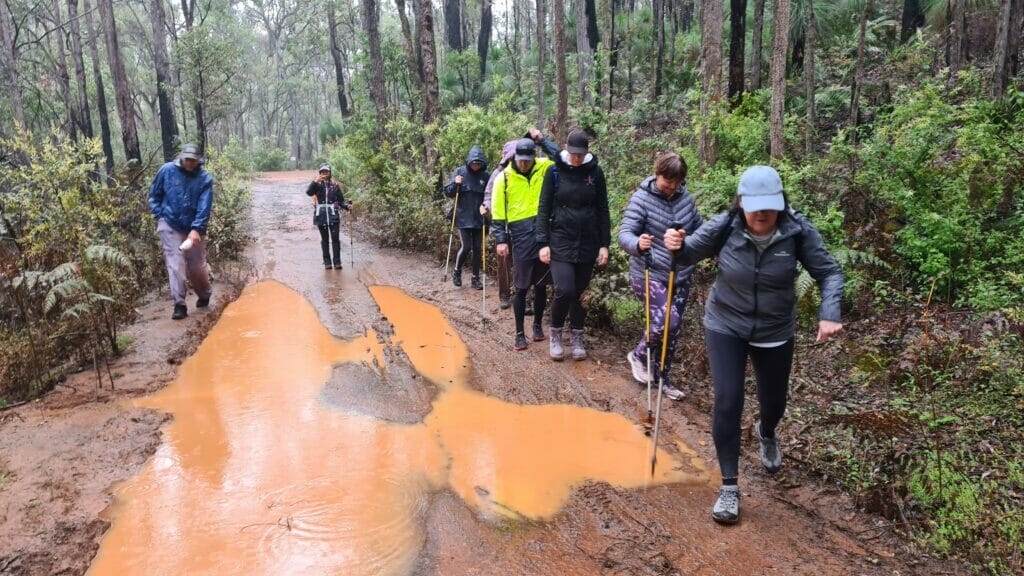 Hiking in the Rain - Off The Beaten Track WA