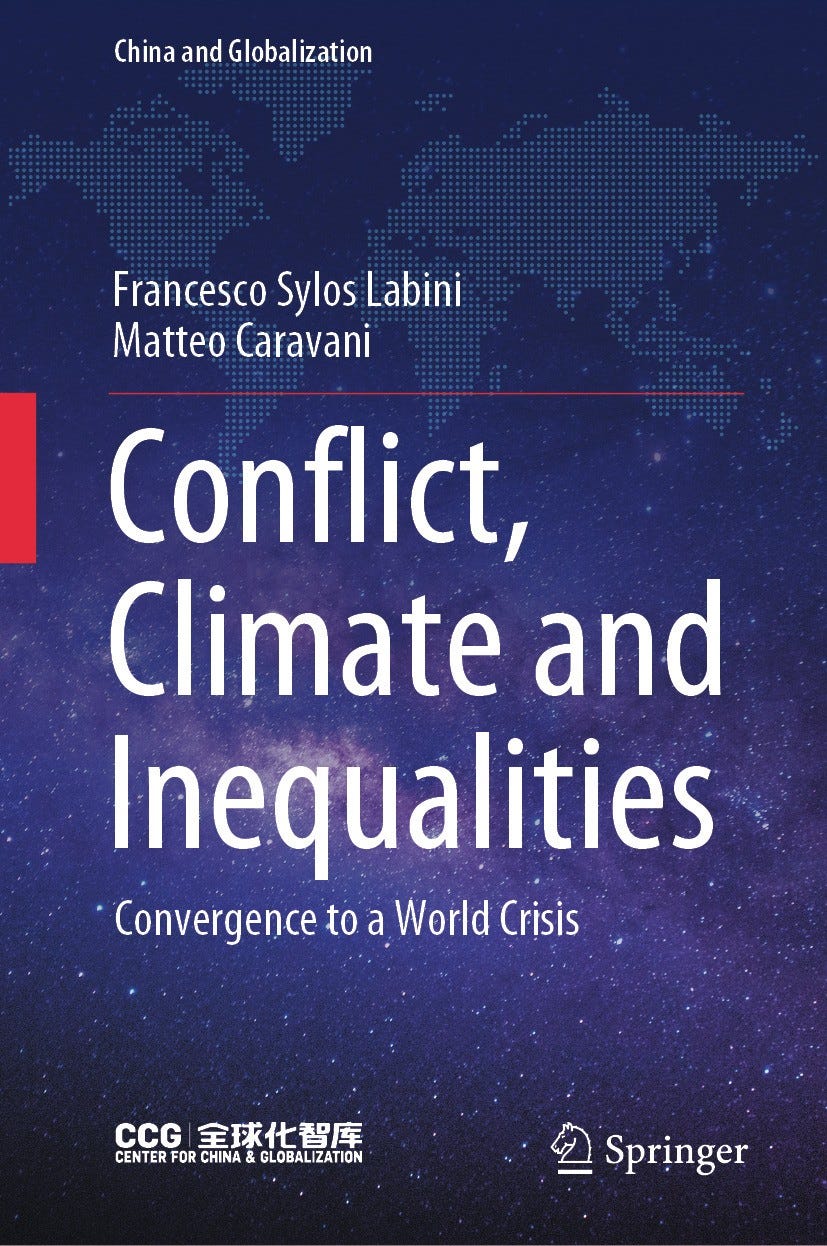 Lightbox view of the cover for Conflict, Climate and Inequalities Lightbox view of the cover for Conflict, Climate and Inequalities