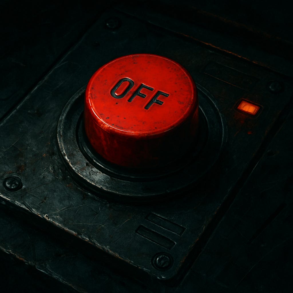 Red Button Problem The Red Button - AI/End Of The World
