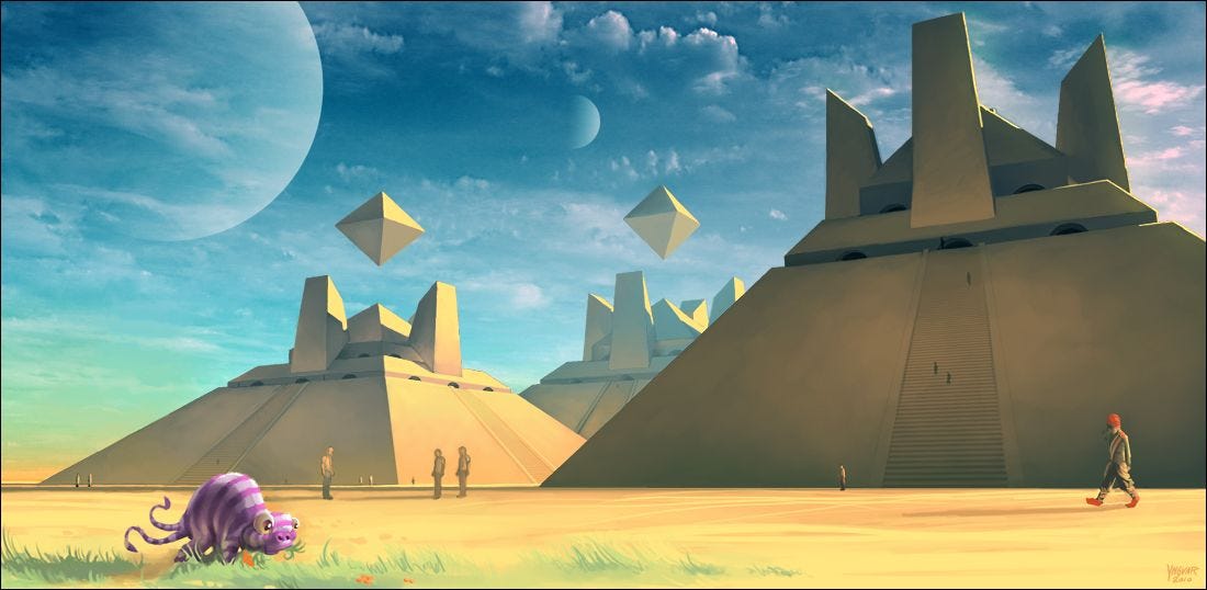 Pyramid Power by YngvarAsplund.deviantart.com on @deviantART | Space ...