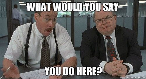What would you say  you do here?  The bobs