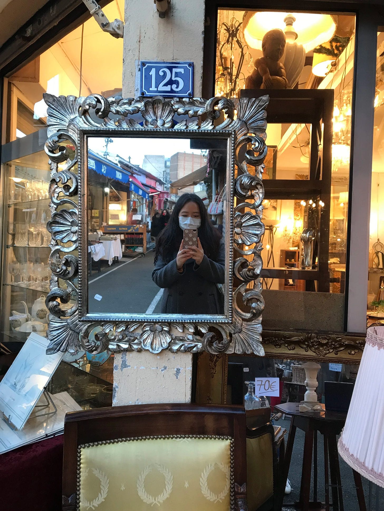  Great indoor outdoor alleyways for vintage finds at Marché Vernaison at Puces de Saint Ouen in Paris 