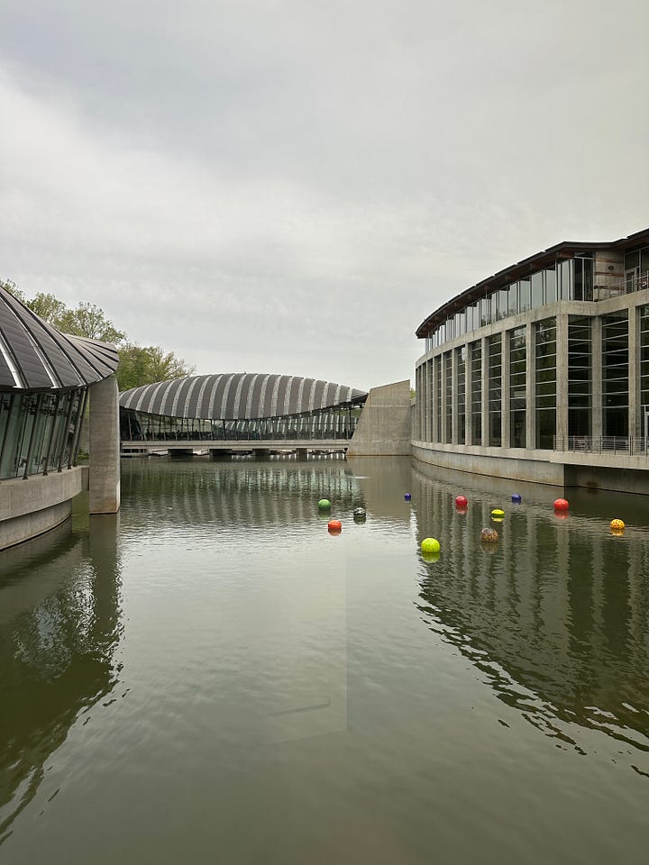 The Cooper Chapel and the Crystal Bridges Museum