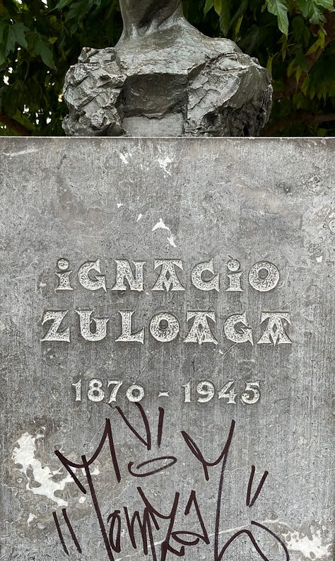 A variety of Basque typefaces with applications in public places: business signage, engraved in sculptures, on commercial products, street signs, plaques.