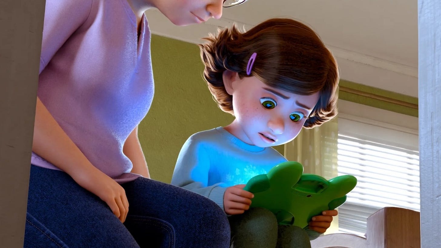TOY STORY 5 Still Reveals First Look At An Older Bonnie As A Worried Woody  And Buzz Watch On