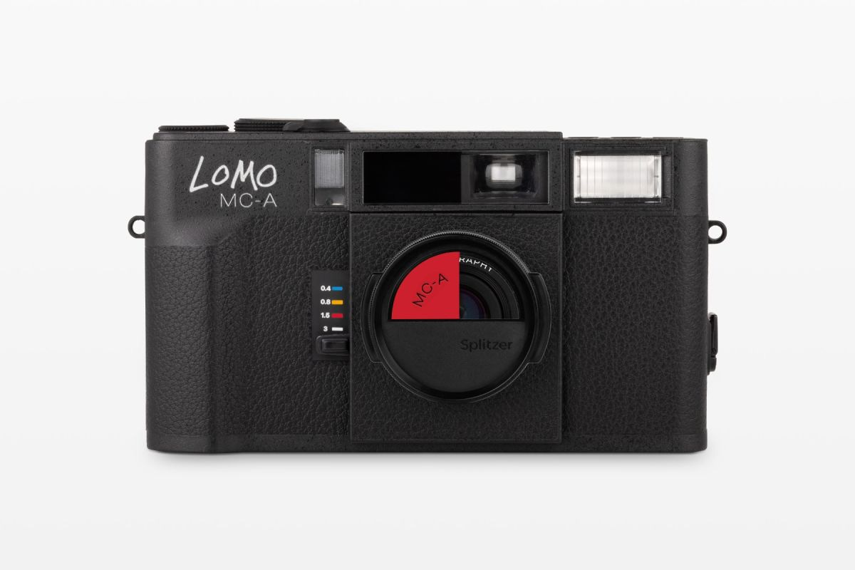 Lomo MC-A 35 mm Film Camera Black Lomo MC-A 35 mm Film Camera Black