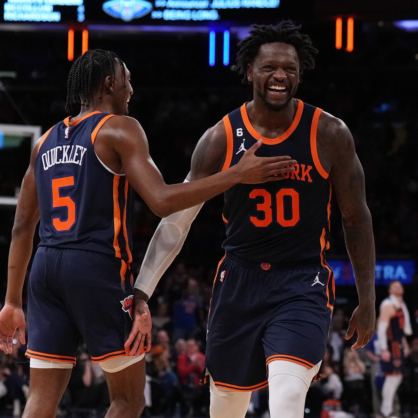 Julius Randle has taken his game to another level since the All-Star break  - Posting and Toasting