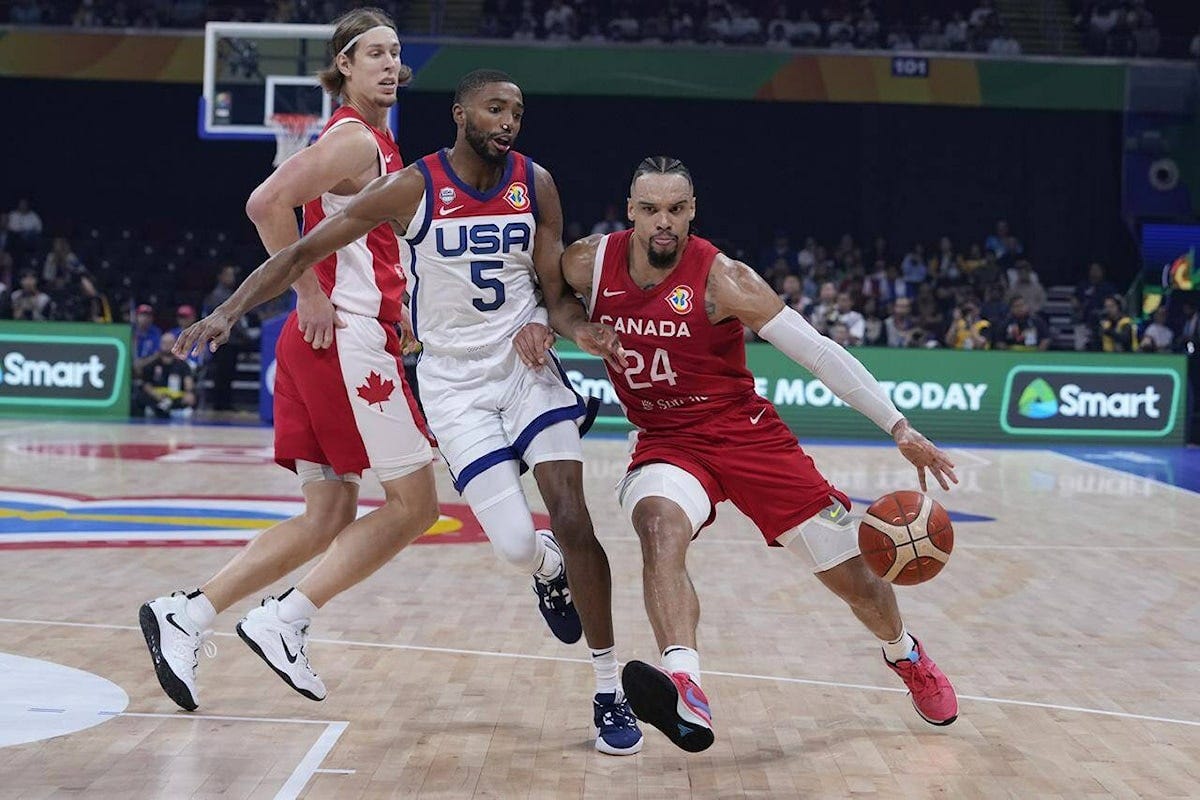 Basketball bronze over U.S. has a golden glow for Canada - Greater Victoria  News